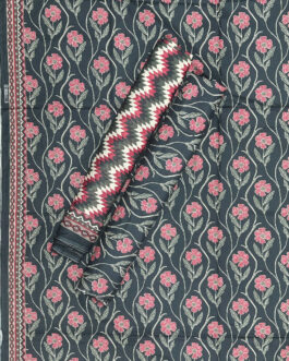 Bin Saeed Cotton Printed – 3pc